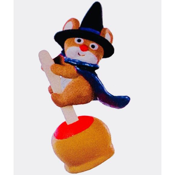 Hallmark CARAMEL APPLE CUTIE MINIATURE Keepsake Halloween Ornament 2021 NIB - Picture 2 of 8